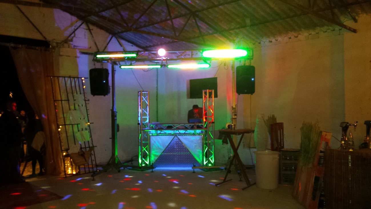 Ambientación pequeños eventos